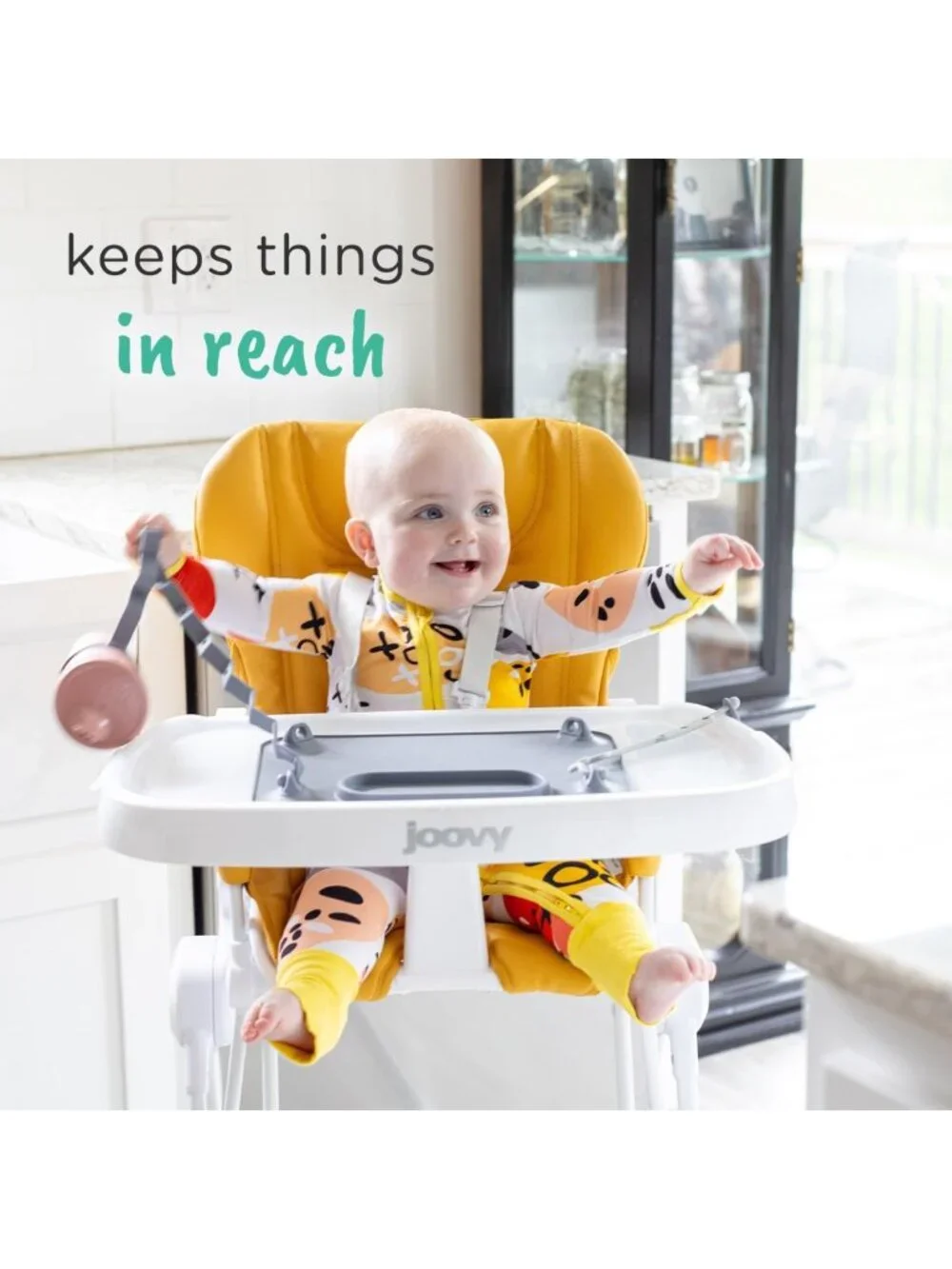 Silicone Baby Feeding Mat with Suction Cups & 4 Straps - Non-Slip, Easy Clean